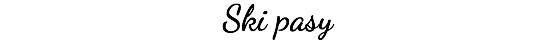 Ski pasy